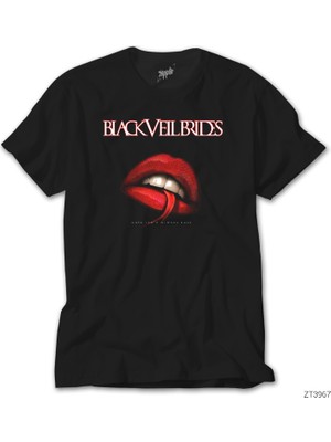 Z Zeplin Black Veil Brides Love Ist Always Fair Siyah Tişört