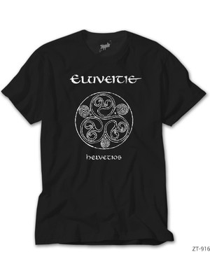 Z Zeplin Eluveitie Helvetios Siyah Tişört