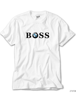 Z Zeplin Bmw Boss Beyaz Tişört