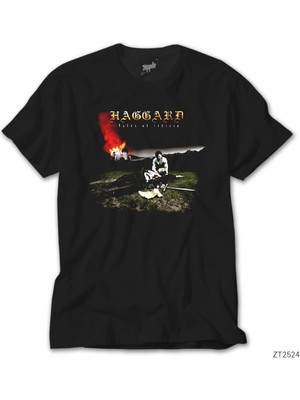 Z Zeplin Iron Maiden Different World Siyah Tişört