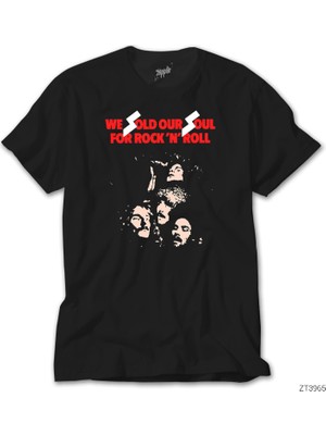 Z Zeplin Black Veil Brides Band Logo Siyah Tişört