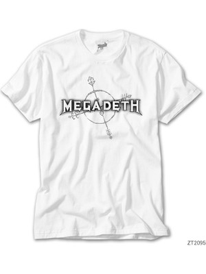 Z Zeplin Megadeth Extinction Siyah Tişört