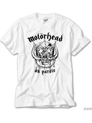 Z Zeplin Motörhead Skull England Siyah Tişört