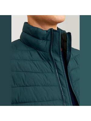 Jack & Jones Erkek Katlanabilir Rüzgara Dayanıklı Puffer Mont - State