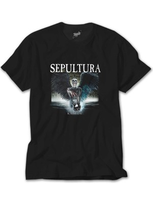 Z Zeplin Sepultura Kairos Siyah Tişört