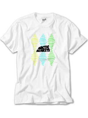 Z Zeplin Arctic Monkeys Steep Wave Beyaz Tişört