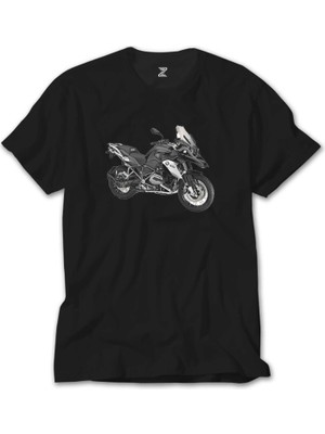 Z Zeplin Bmw R1200 Gs Siyah Tişört