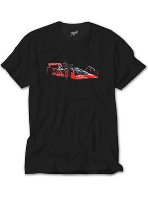 Z Zeplin F1 Audi Car Siyah Tişört