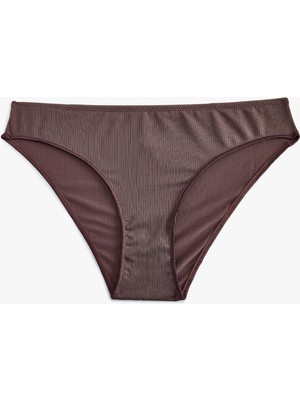 Koton Standart Bel Basic Brief Külot