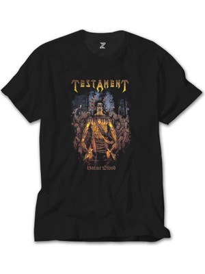 Z Zeplin Testament Native Blood Siyah Tişört