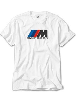 Z Zeplin Bmw M Power Motorsport Beyaz Tişört