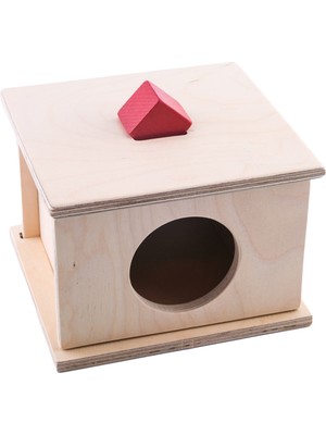 Balatoyz Montessori Toddler Kare - Küp Karar Kutusu