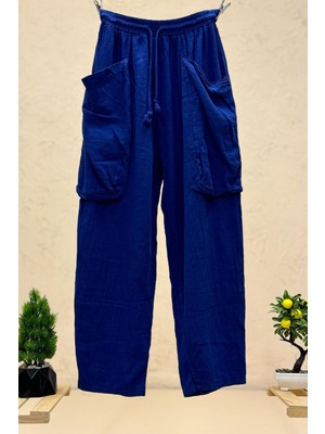 Torba Cepli Bel Lastikli Pantolon