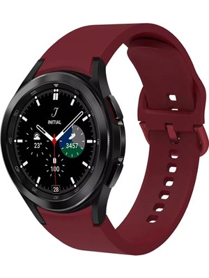 Redmud Teknoloji Samsung Galaxy Watch 6  40MM ile Uyumlu Kordon Kavis Tasarımlı Silikon Kayış