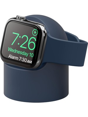 Sneezy Apple Watch Uyumlu Silikon Akıllı Saat Şarj Standı