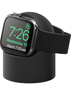 Sneezy Apple Watch Uyumlu Silikon Akıllı Saat Şarj Standı