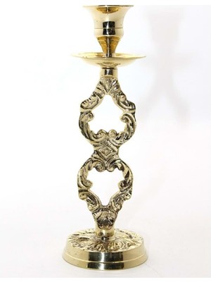 Tekli Pirinç Şamdan