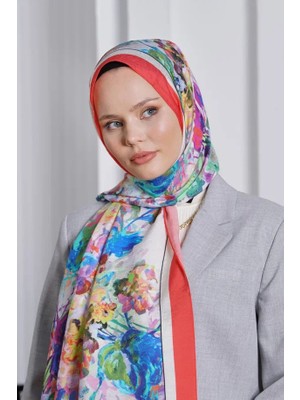 Loryan Scarf Mercan Loryan Scarf Diamond Henna Şal