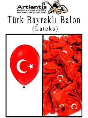 Artlantis Balon Renkli Lateks 10 Adet Renkli Balon 10'' Canlı Renkler Parti Doğum Günü Süsleme Malzemeleri Balon 26 cm