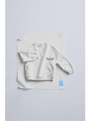 La Luna Kidz Unisex La'ciel Paris Pamuklu Sweatshirt