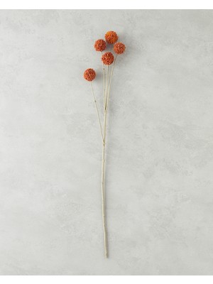 English Home Lazio Tek Dal Yapay Çiçek 70  cm  Turuncu