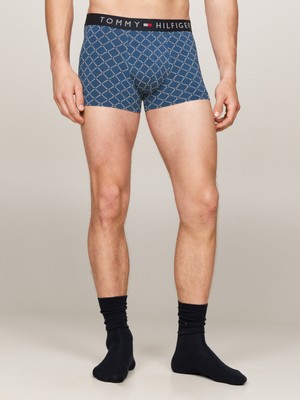 Tommy Hılfıger Trunk Prınt & Sock Set Boxer