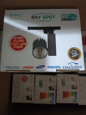 Hero Led 40 Watt Ray Spot Venüs Siyah (4000k)