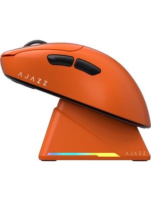 Ajazz AJ179 Apex 42000 Dpı Manyetik Şarj Istasyonu-Tft Ekranlı Mouse-Paw 3950 Sensör-8k Dongle AJ-179