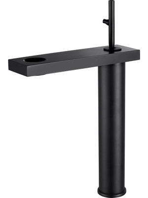 FA-8025 Yüksek Lavabo Bataryası Mat Siyah