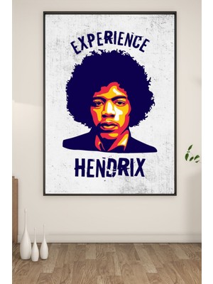 Bs Baskı A3 Hendrıx Baskılı Poster