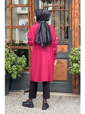 Misswhence Triko Tunik 36012 Bordo