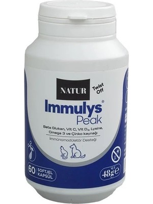 Natur Immulys Peak 60 Soft Jel Kapsül