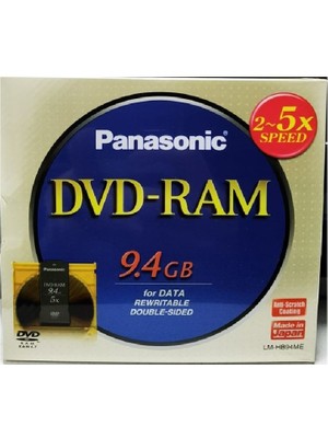 Panasonic Dvd-Ram 9.4g GB 2-5x Speed LM-HB94ME
