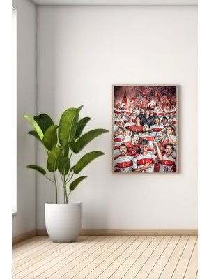 Bs Baskı A3 Mıllı Kadro Baskılı Poster