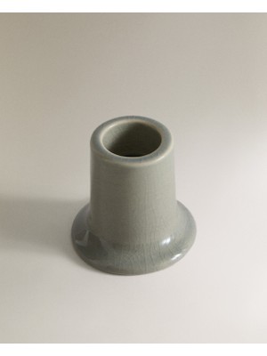 Stoneware Mumluk   (6.3 x 6 x 6.3 Cm) Mavi?