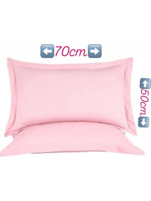 Gercella 2 Adet  Cotton (Pamuk) 50X70  cm  Yastık Kılıfı Pillowcase