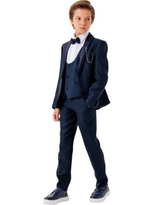 Uğurböceğiçocuk Ceketli Tam Takım Çocuk Takım Elbise 4020