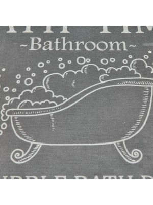 Evidea Soft Bath Time Sihirli Banyo Paspası - Beyaz - 50 x 70  cm