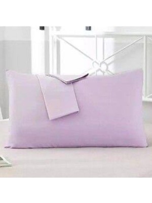 Gercella 2 Adet  Cotton(Pamuk) Lila 50X70 cm  Yastık Kılıfı Pillowcase