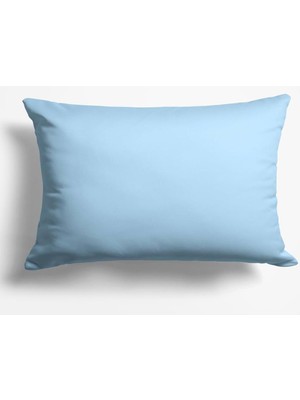 Gercella Mavi (2 Adet)  Cotton (Pamuk) (50X70 cm ) Yastık Kılıfı Pillow Case