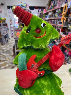 Galapars Şarkı Söyleyen Dans Eden Peluş Yılbaşı Ağacı Gitar Çalan (Usb Li)