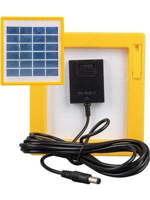 Powermaster PM-33399 Tek Panelli Şarjlı Solar Işıldak Aydınlatma Seti