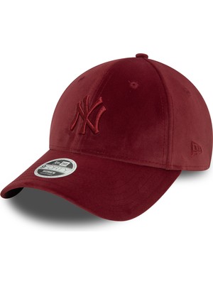 New Era New York Yankees Kadın Kırmızı Kadife 60580762