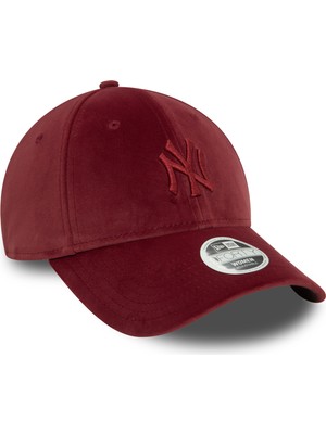 New Era New York Yankees Kadın Kırmızı Kadife 60580762