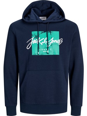 Jack & Jones Tiley Kapüşonlu Erkek Sweat 12256807