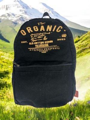 Old Cotton Cargo  Tek Bölmeli Vintage Disayn Günlük Sırt Gezi Çantası Zermatt Bag 28 cm x 42 cm