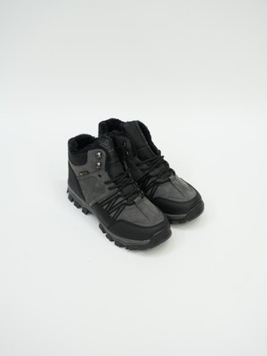 Günlük Içi Kürklü Erkek Bot, Siyah