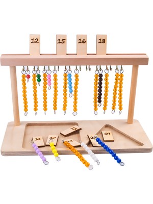 Montessori Askı Boncuk 11-19