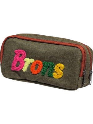 Polin BR-3243 Çift Gözlü Kalem Çantası