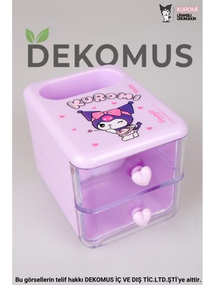DEKOMUS Yeni Sezon Kuromi Masa Kalemliği 1 Adet Özgün Tasarım